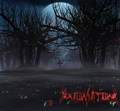 Exhumation Among the Dead 2006 EP cover